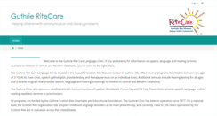 Desktop Screenshot of guthrieritecare.org