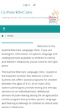 Mobile Screenshot of guthrieritecare.org